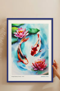 HOMEPACK Ahşap Çerçeveli Tablo Çerçeveli Poster Sanatsal Modern Duvar Dekoru JPN-56