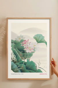 HOMEPACK Ahşap Çerçeveli Tablo Çerçeveli Poster Sanatsal Modern Duvar Dekoru JPN-60