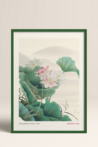 HOMEPACK Ahşap Çerçeveli Tablo Çerçeveli Poster Sanatsal Modern Duvar Dekoru JPN-60