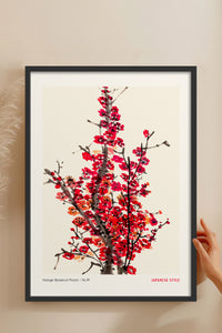 HOMEPACK Ahşap Çerçeveli Tablo Çerçeveli Poster Sanatsal Modern Duvar Dekoru JPN-64