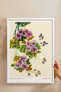 HOMEPACK Ahşap Çerçeveli Tablo Çerçeveli Poster Sanatsal Modern Duvar Dekoru JPN-067