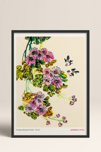 HOMEPACK Ahşap Çerçeveli Tablo Çerçeveli Poster Sanatsal Modern Duvar Dekoru JPN-067