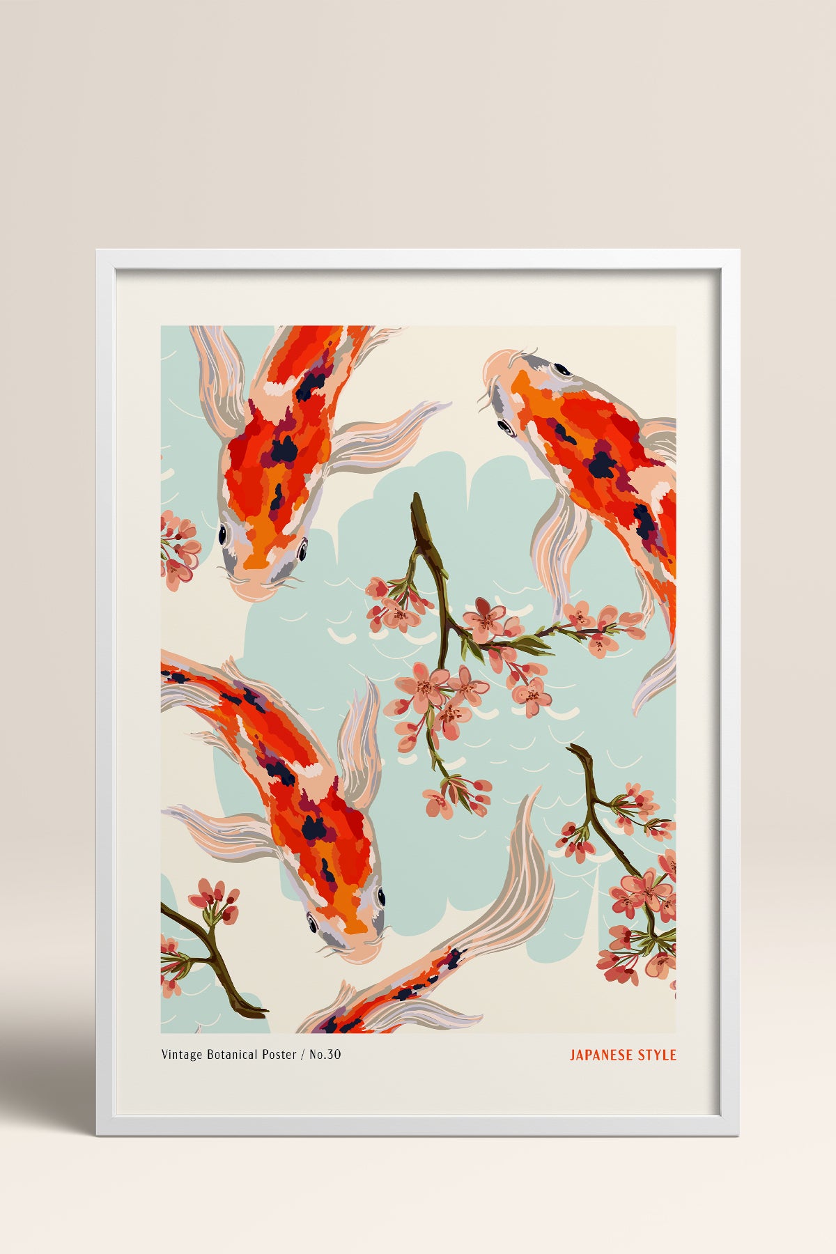 HOMEPACK Ahşap Çerçeveli Tablo Çerçeveli Poster Sanatsal Modern Duvar Dekoru JPN-75