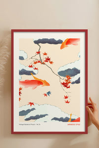 HOMEPACK Ahşap Çerçeveli Tablo Çerçeveli Poster Sanatsal Modern Duvar Dekoru JPN-79