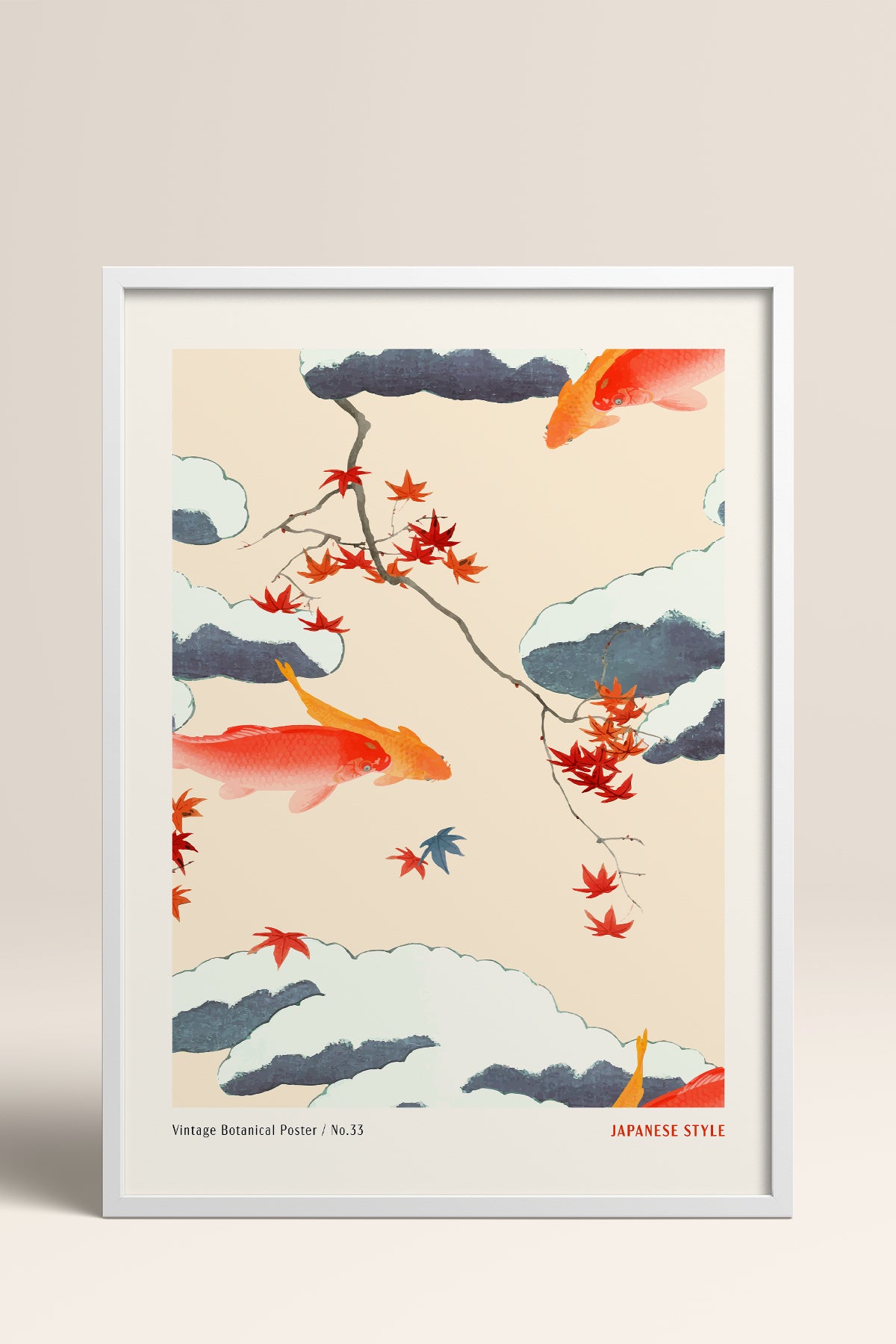 HOMEPACK Ahşap Çerçeveli Tablo Çerçeveli Poster Sanatsal Modern Duvar Dekoru JPN-79