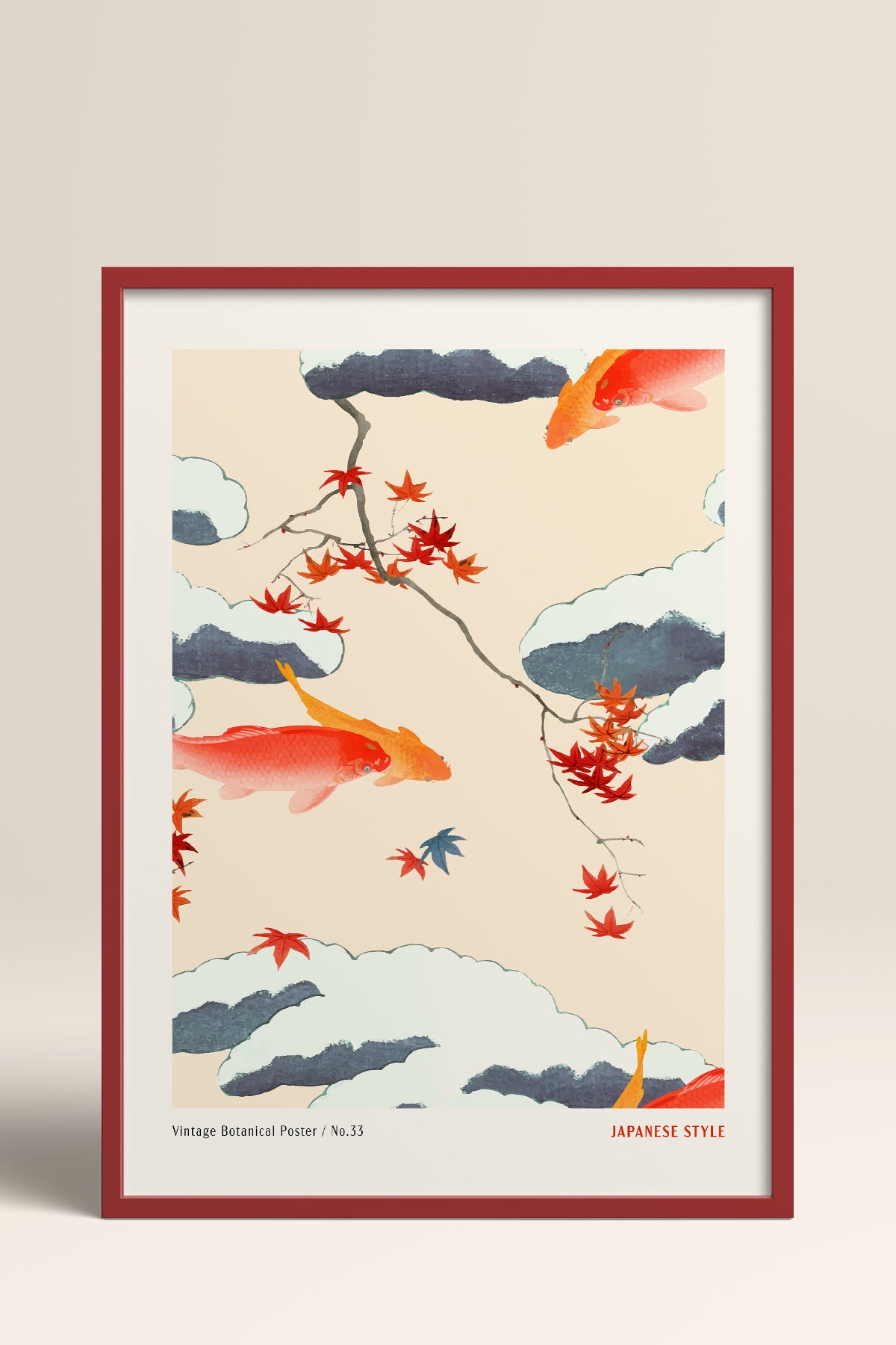 HOMEPACK Ahşap Çerçeveli Tablo Çerçeveli Poster Sanatsal Modern Duvar Dekoru JPN-79