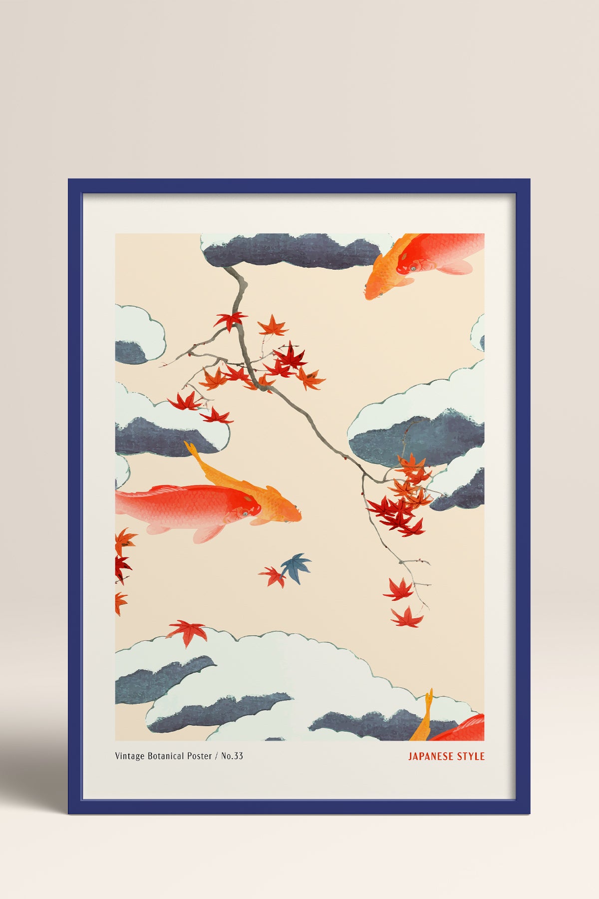 HOMEPACK Ahşap Çerçeveli Tablo Çerçeveli Poster Sanatsal Modern Duvar Dekoru JPN-79