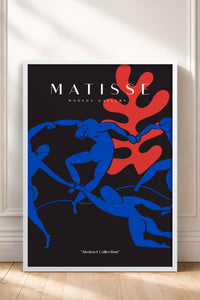 HOMEPACK Ahşap Çerçeveli Tablo Çerçeveli Poster Sanatsal Modern Duvar Dekoru MATISSE-01