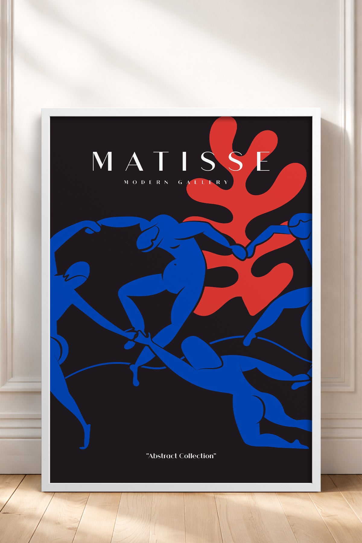 HOMEPACK Ahşap Çerçeveli Tablo Çerçeveli Poster Sanatsal Modern Duvar Dekoru MATISSE-01