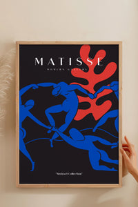 HOMEPACK Ahşap Çerçeveli Tablo Çerçeveli Poster Sanatsal Modern Duvar Dekoru MATISSE-01