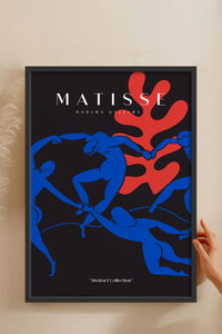 HOMEPACK Ahşap Çerçeveli Tablo Çerçeveli Poster Sanatsal Modern Duvar Dekoru MATISSE-01