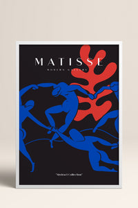 HOMEPACK Ahşap Çerçeveli Tablo Çerçeveli Poster Sanatsal Modern Duvar Dekoru MATISSE-01