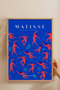 HOMEPACK Ahşap Çerçeveli Tablo Çerçeveli Poster Sanatsal Modern Duvar Dekoru MATISSE-02