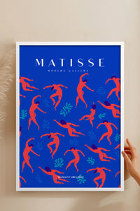 HOMEPACK Ahşap Çerçeveli Tablo Çerçeveli Poster Sanatsal Modern Duvar Dekoru MATISSE-02