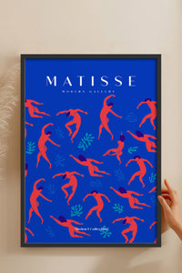 HOMEPACK Ahşap Çerçeveli Tablo Çerçeveli Poster Sanatsal Modern Duvar Dekoru MATISSE-02