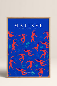 HOMEPACK Ahşap Çerçeveli Tablo Çerçeveli Poster Sanatsal Modern Duvar Dekoru MATISSE-02