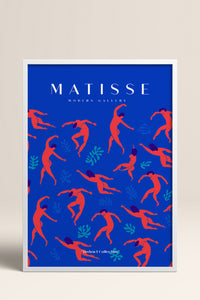 HOMEPACK Ahşap Çerçeveli Tablo Çerçeveli Poster Sanatsal Modern Duvar Dekoru MATISSE-02