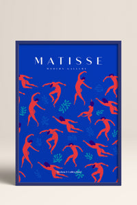 HOMEPACK Ahşap Çerçeveli Tablo Çerçeveli Poster Sanatsal Modern Duvar Dekoru MATISSE-02