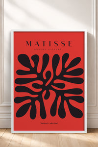 HOMEPACK Ahşap Çerçeveli Tablo Çerçeveli Poster Sanatsal Modern Duvar Dekoru MATISSE-03