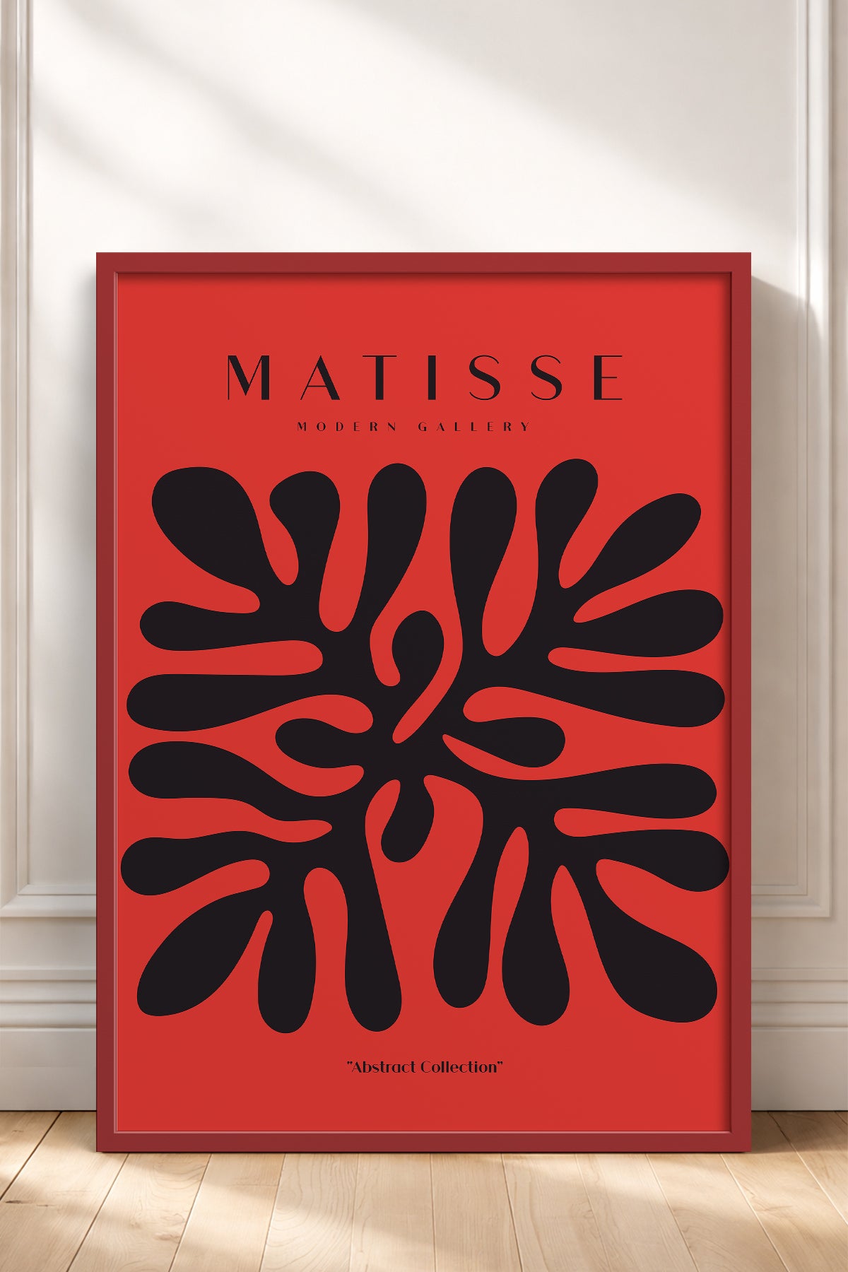 HOMEPACK Ahşap Çerçeveli Tablo Çerçeveli Poster Sanatsal Modern Duvar Dekoru MATISSE-03