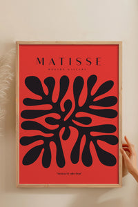 HOMEPACK Ahşap Çerçeveli Tablo Çerçeveli Poster Sanatsal Modern Duvar Dekoru MATISSE-03
