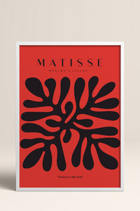 HOMEPACK Ahşap Çerçeveli Tablo Çerçeveli Poster Sanatsal Modern Duvar Dekoru MATISSE-03
