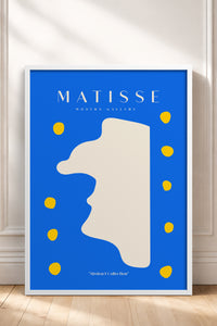 HOMEPACK Ahşap Çerçeveli Tablo Çerçeveli Poster Sanatsal Modern Duvar Dekoru MATISSE-04