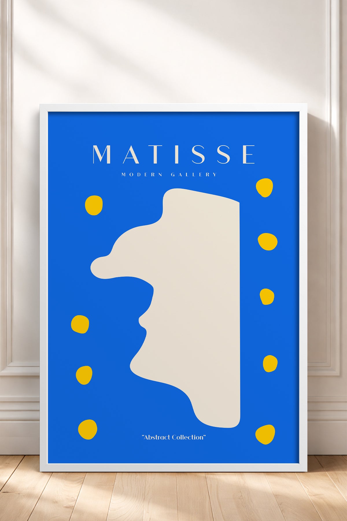 HOMEPACK Ahşap Çerçeveli Tablo Çerçeveli Poster Sanatsal Modern Duvar Dekoru MATISSE-04