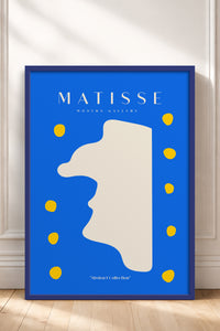 HOMEPACK Ahşap Çerçeveli Tablo Çerçeveli Poster Sanatsal Modern Duvar Dekoru MATISSE-04