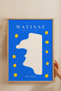 HOMEPACK Ahşap Çerçeveli Tablo Çerçeveli Poster Sanatsal Modern Duvar Dekoru MATISSE-04