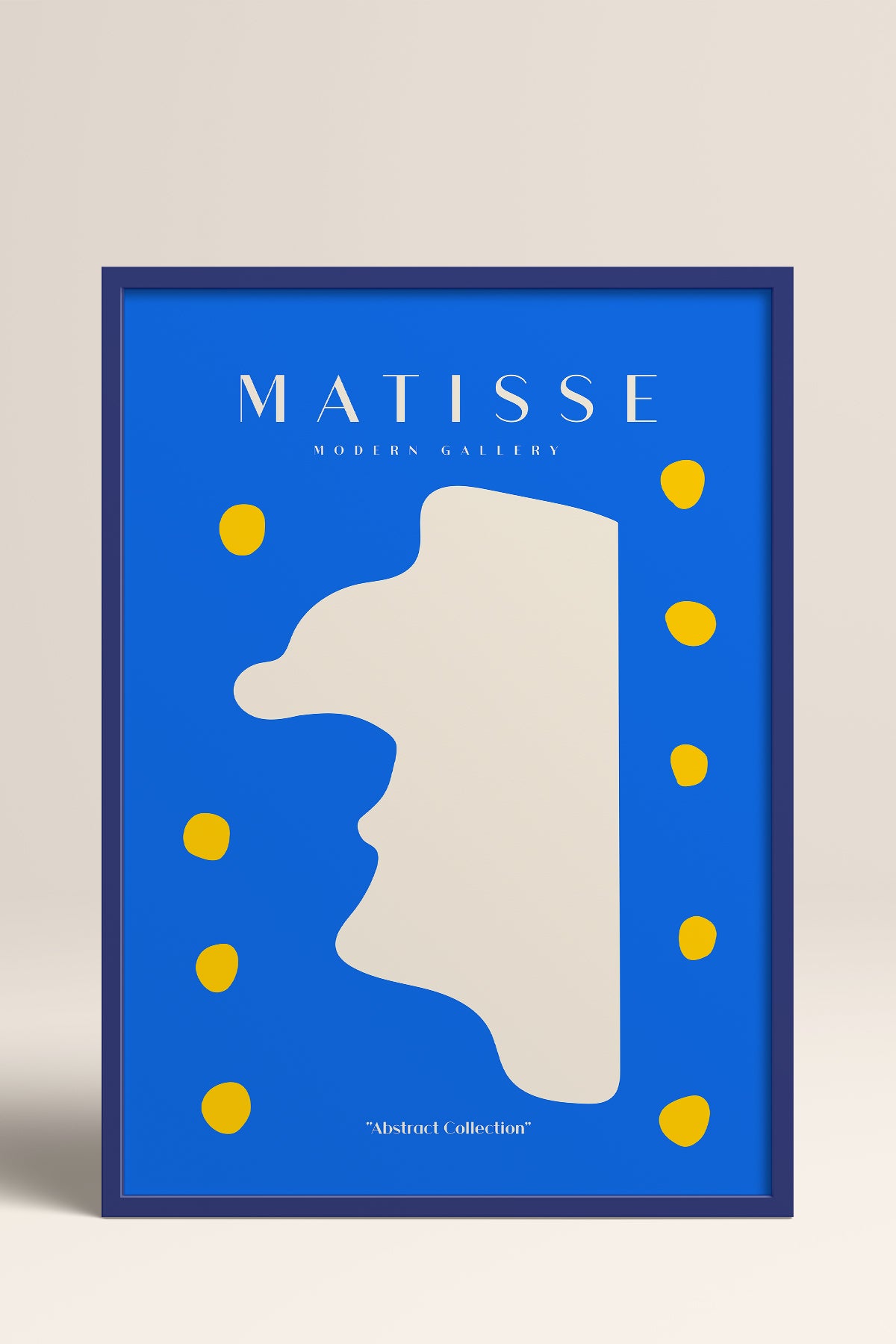 HOMEPACK Ahşap Çerçeveli Tablo Çerçeveli Poster Sanatsal Modern Duvar Dekoru MATISSE-04