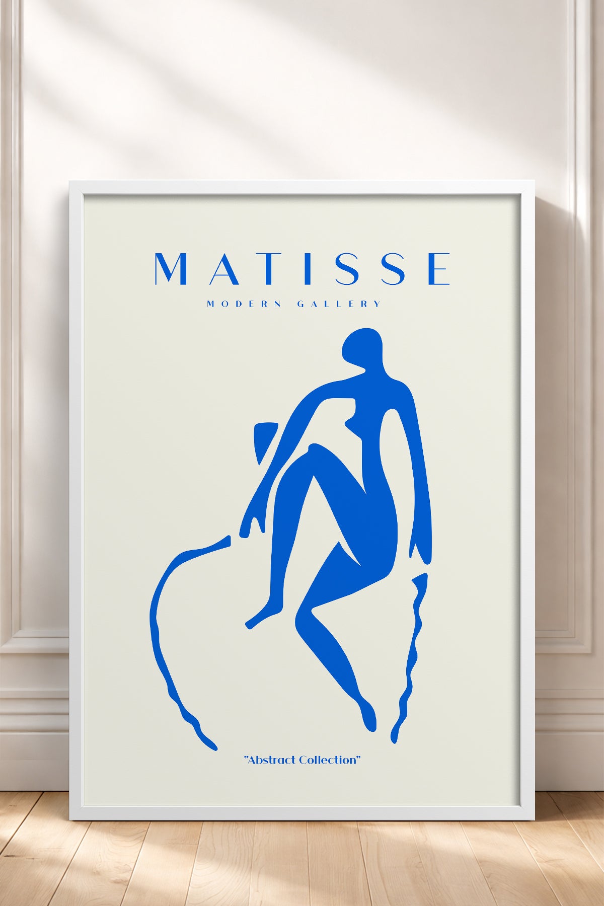 HOMEPACK Ahşap Çerçeveli Tablo Çerçeveli Poster Sanatsal Modern Duvar Dekoru MATISSE-05