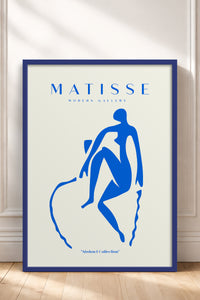 HOMEPACK Ahşap Çerçeveli Tablo Çerçeveli Poster Sanatsal Modern Duvar Dekoru MATISSE-05