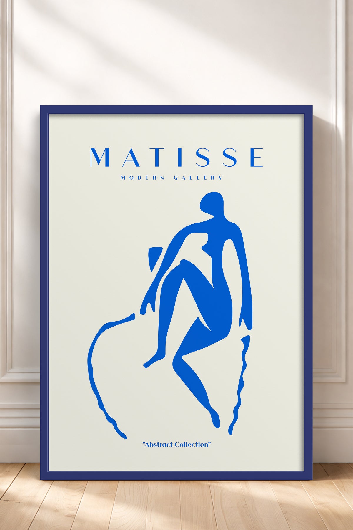 HOMEPACK Ahşap Çerçeveli Tablo Çerçeveli Poster Sanatsal Modern Duvar Dekoru MATISSE-05