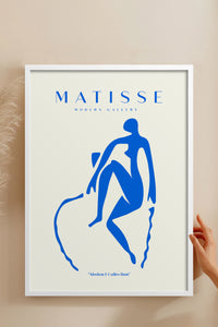 HOMEPACK Ahşap Çerçeveli Tablo Çerçeveli Poster Sanatsal Modern Duvar Dekoru MATISSE-05