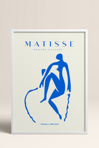 HOMEPACK Ahşap Çerçeveli Tablo Çerçeveli Poster Sanatsal Modern Duvar Dekoru MATISSE-05