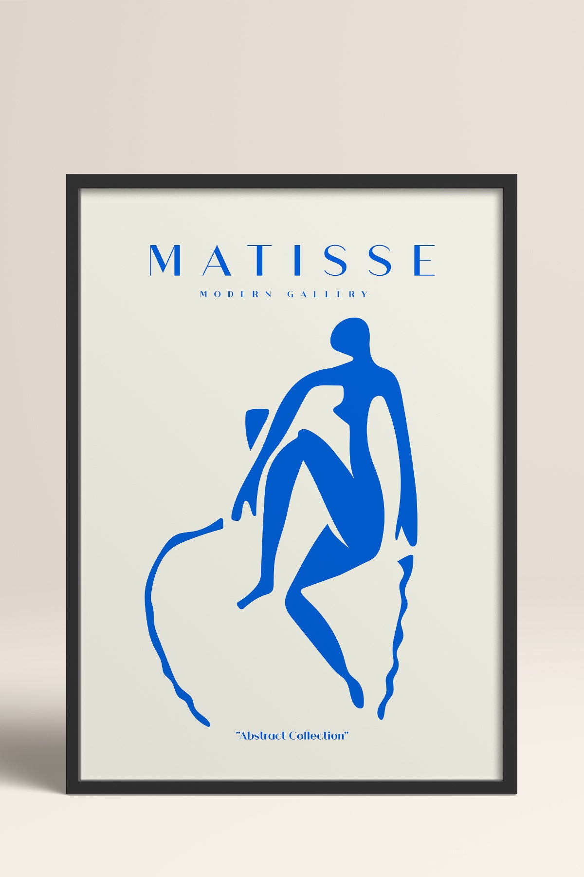 HOMEPACK Ahşap Çerçeveli Tablo Çerçeveli Poster Sanatsal Modern Duvar Dekoru MATISSE-05