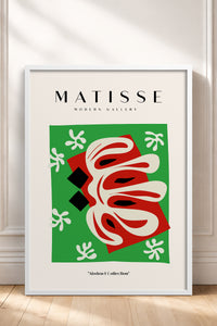 HOMEPACK Ahşap Çerçeveli Tablo Çerçeveli Poster Sanatsal Modern Duvar Dekoru MATISSE-08