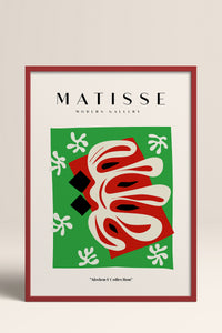 HOMEPACK Ahşap Çerçeveli Tablo Çerçeveli Poster Sanatsal Modern Duvar Dekoru MATISSE-08