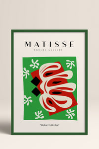 HOMEPACK Ahşap Çerçeveli Tablo Çerçeveli Poster Sanatsal Modern Duvar Dekoru MATISSE-08
