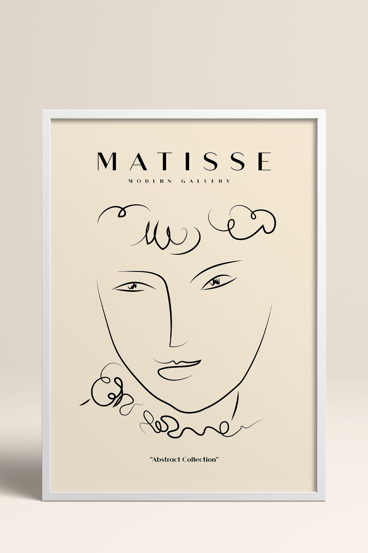 HOMEPACK Ahşap Çerçeveli Tablo Çerçeveli Poster Sanatsal Modern Duvar Dekoru MATISSE-12