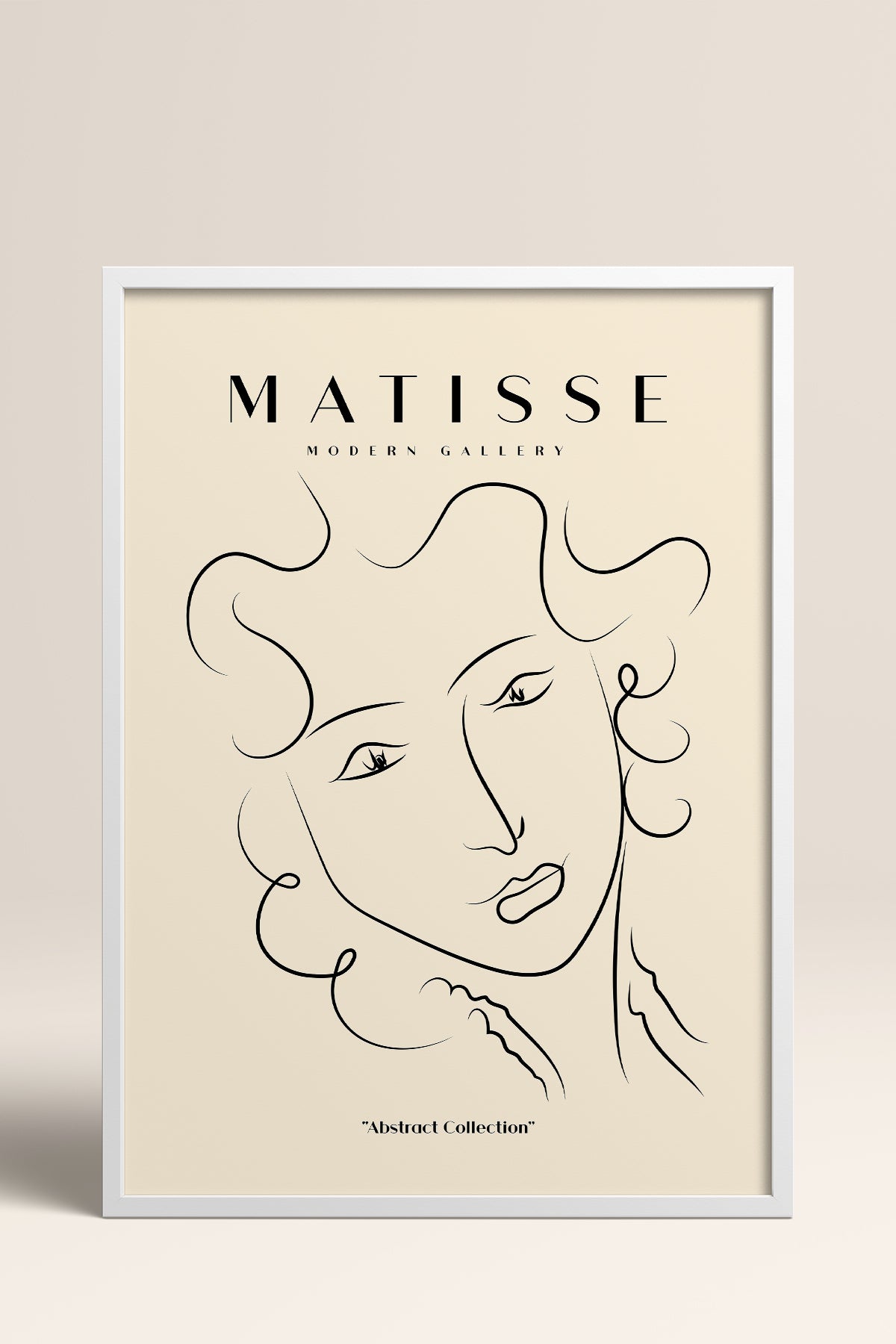 HOMEPACK Ahşap Çerçeveli Tablo Çerçeveli Poster Sanatsal Modern Duvar Dekoru MATISSE-13