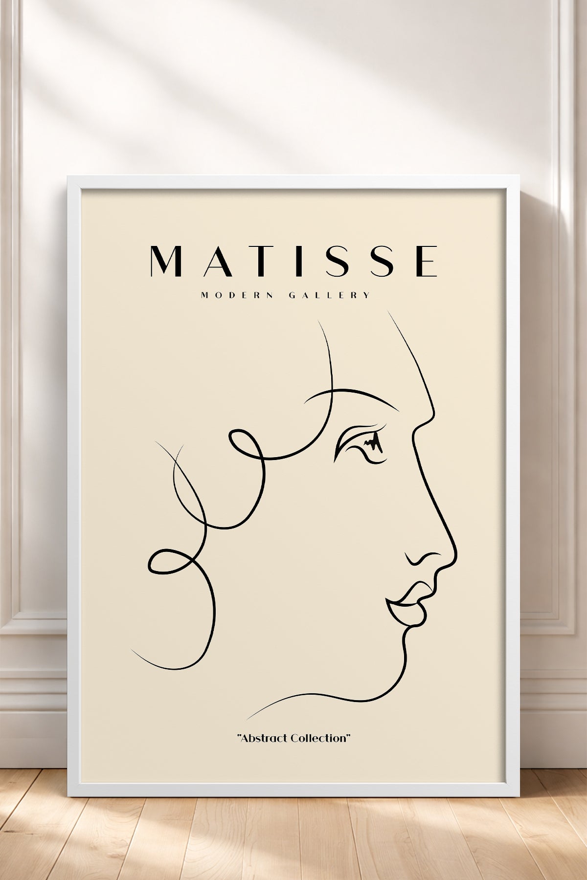 HOMEPACK Ahşap Çerçeveli Tablo Çerçeveli Poster Sanatsal Modern Duvar Dekoru MATISSE-14