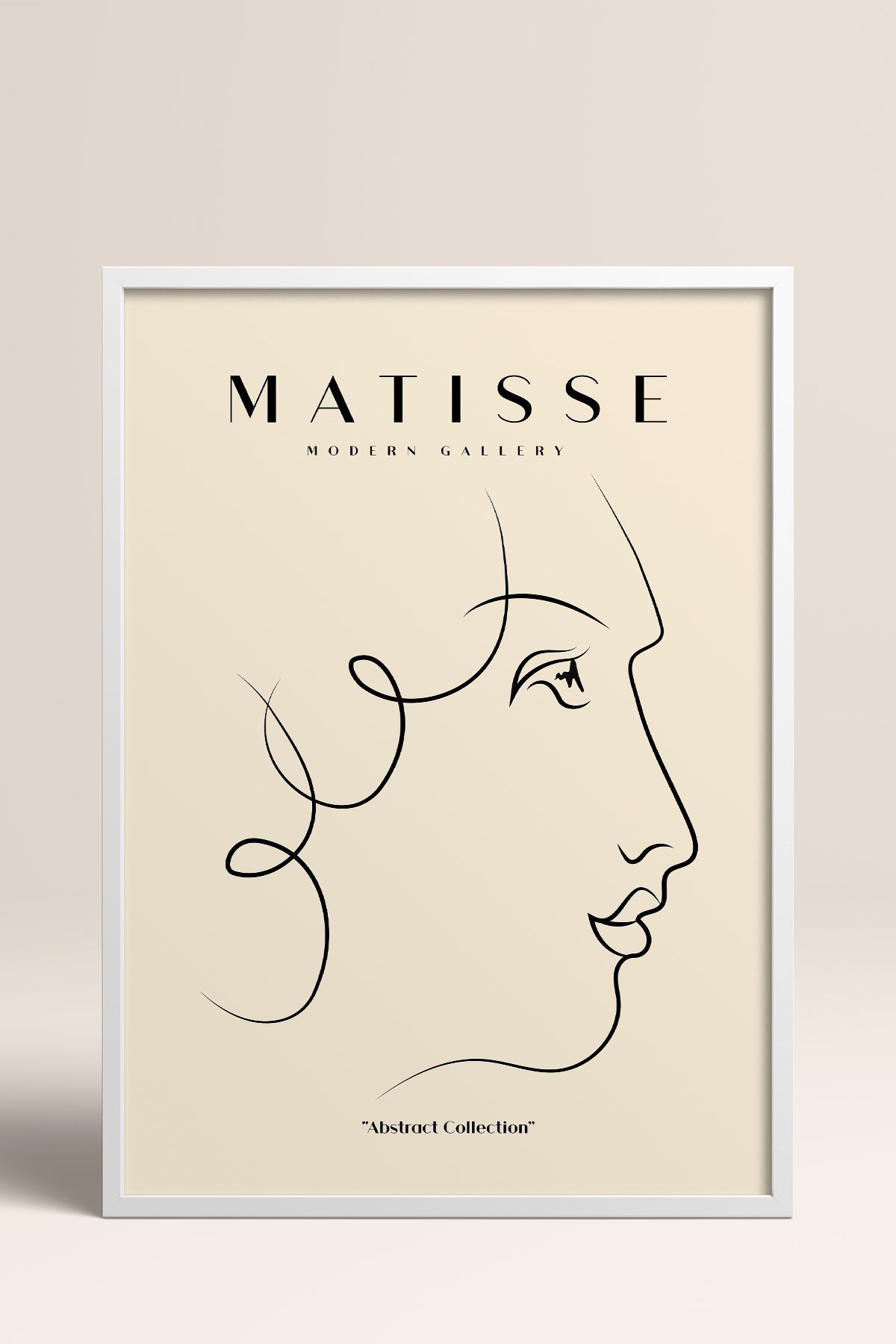 HOMEPACK Ahşap Çerçeveli Tablo Çerçeveli Poster Sanatsal Modern Duvar Dekoru MATISSE-14