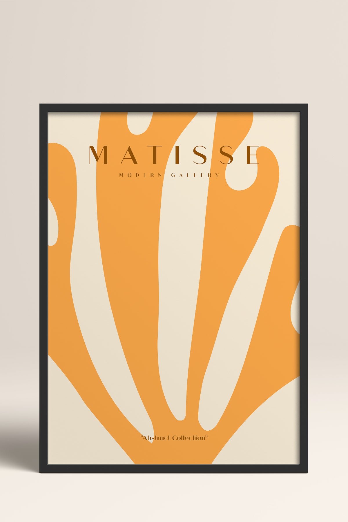 HOMEPACK Ahşap Çerçeveli Tablo Çerçeveli Poster Sanatsal Modern Duvar Dekoru MATISSE-15