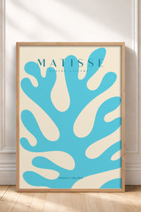 HOMEPACK Ahşap Çerçeveli Tablo Çerçeveli Poster Sanatsal Modern Duvar Dekoru MATISSE-16