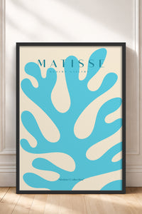HOMEPACK Ahşap Çerçeveli Tablo Çerçeveli Poster Sanatsal Modern Duvar Dekoru MATISSE-16