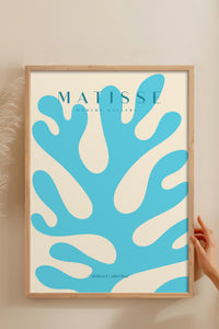 HOMEPACK Ahşap Çerçeveli Tablo Çerçeveli Poster Sanatsal Modern Duvar Dekoru MATISSE-16