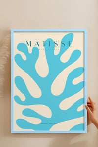 HOMEPACK Ahşap Çerçeveli Tablo Çerçeveli Poster Sanatsal Modern Duvar Dekoru MATISSE-16