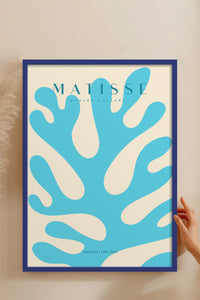 HOMEPACK Ahşap Çerçeveli Tablo Çerçeveli Poster Sanatsal Modern Duvar Dekoru MATISSE-16